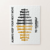 Houd altijd uw volgende stap naar uw eigen Humor Legpuzzel (Verticaal)