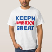 Houd Amerika geweldig T-shirt (Voorkant)