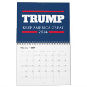 Houd Amerika groot 2024 stemming Kalender (Feb 2027)