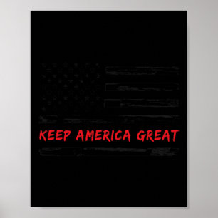 Houd Amerika Groot Donald Trump Verkiezing Verenig Poster