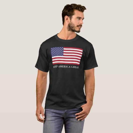 HOUD AMERIKA GROOT! T-shirt (Voorkant volledig)