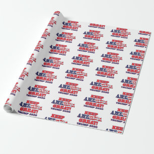 Houd Amerika Groot Trump 2020 Cadeaupapier
