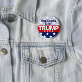 Houd Amerika Grote Trump 2024 Button (In situ)