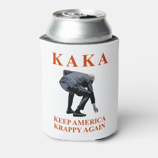 Houd Amerika Krappy weer buigen over Blikjeskoeler (Blikje Achterkant)