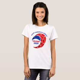 Houd Amerika weer geweldig Trump 2020 Amerikaanse  T-shirt