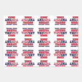 Houd Amerika weer geweldig Trump 2020 Inpakpapier Vel (Voorkant 3)