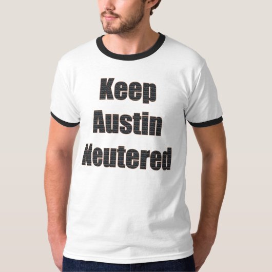 Houd Austin Neuted shirt (Voorkant)