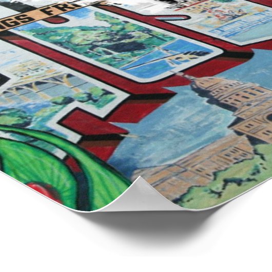 Houd Austin Weird Poster (Hoek)