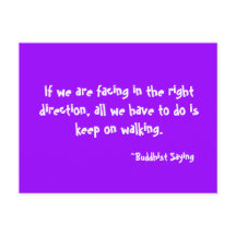 Houd bij het Lopen van Briefkaart