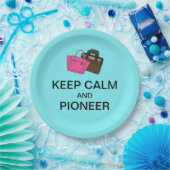 HOUD BORDEN KALM EN PIONEER PAPIER PAPIEREN BORDJE (Feest)