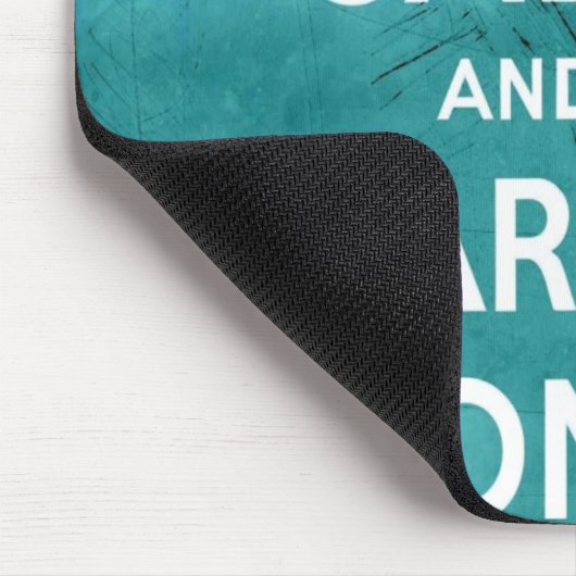 Houd Calm Alice Muismat (Hoek)