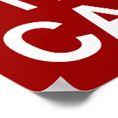 Houd Calm Anti-Texting Poster (Hoek)