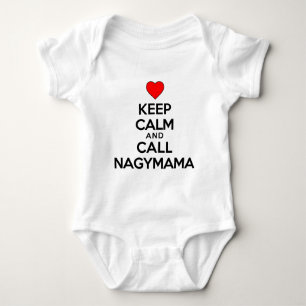 Houd Calm Call Nagymama Romper