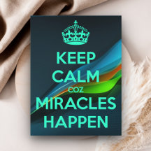 HOUD CALM COZ MIRACLES GEBEUREN
