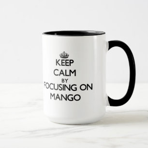 Houd Calm door zich op Mango te concentreren Mok