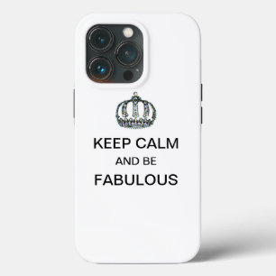 "HOUD CALM EN BEN FABULOUS! Case-Mate iPhone CASE
