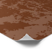 Houd Calm en Bocce Brown in een druk van 24 x 36 a Poster (Hoek)