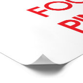 Houd Calm en concentreer me op Ping Pong Poster (Hoek)