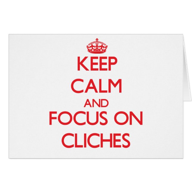 Houd Calm en concentreer zich op Clients (Voorkant Horizontaal)