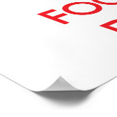 Houd Calm en concentreer zich op Diabetes Poster (Hoek)