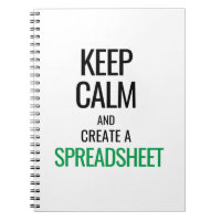 Houd Calm en Creëer a Spreadsheet - Excel