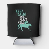 Houd Calm en de Speler van het Team van de Sport v Blikjeskoeler (Voorkant)