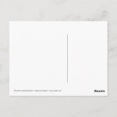 Houd Calm en Degu-pool Briefkaart (Achterkant)