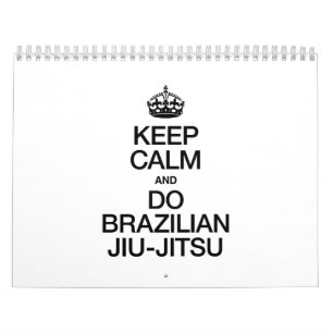 HOUD CALM EN DO BRAZILIAN JIU JITSU.ai Kalender