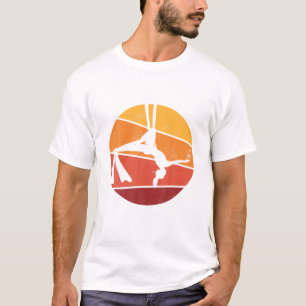 Houd Calm en doe de Gymnast van de Acrobaat van de T-shirt