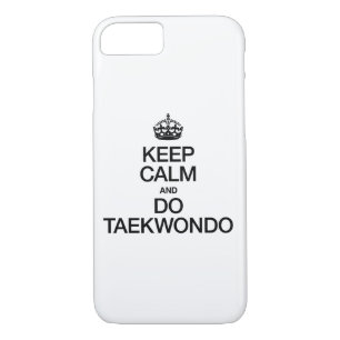 HOUD CALM EN DOE TAEKWONDO 	iPhone 8/7 HOESJE