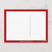 Houd Calm en Drink Tea - Alle kleuren Briefkaart (Achterkant)