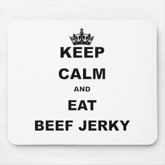 HOUD CALM EN EAT BEEF JERKY MUISMAT (Voorkant)