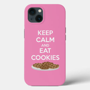 Houd Calm en eet de Geval van de Telefoon van de K Case-Mate iPhone Case