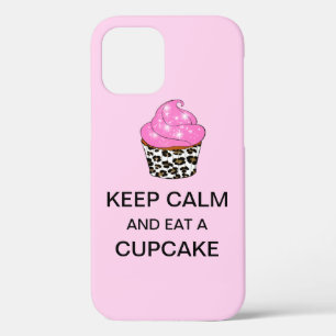 HOUD CALM EN EET EEN CUPCAKE Case-Mate iPhone CASE