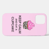 HOUD CALM EN EET EEN CUPCAKE Case-Mate iPhone CASE (Achterkant (horizontaal))