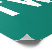 Houd Calm en houd het Tweeten Poster (Hoek)