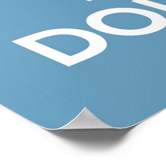 Houd Calm en Love Dolphins afdrukken of posters (Hoek)