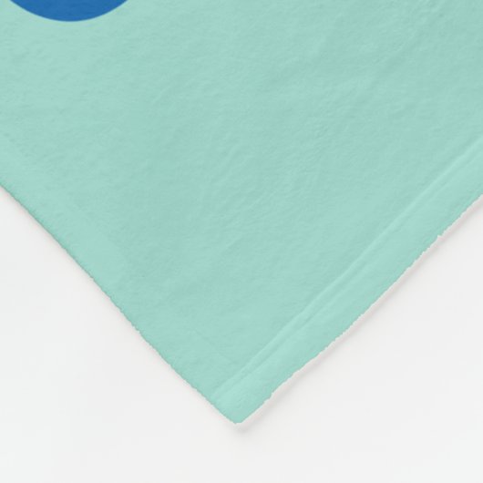 Houd Calm en Love Geography  Fleece Deken (Hoek)