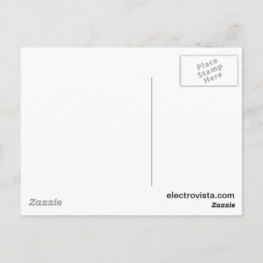 Houd Calm en Nom Nom Nom (Bacon) Briefkaart (Achterkant)