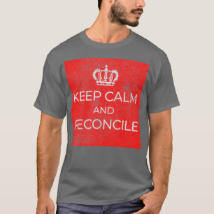 Houd Calm en Reconcile Accountant T-shirt