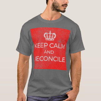 Houd Calm en Reconcile Accountant T-shirt