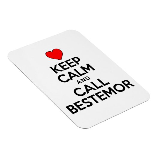 Houd Calm en roep Bestemor Magneet (Rechterzijde)