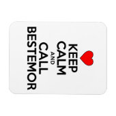 Houd Calm en roep Bestemor Magneet (Horizontaal)