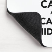 Houd Calm en roep een Verloskundige Muismat (Hoek)