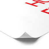 Houd Calm en sleep een technicus Poster (Hoek)