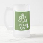 Houd Calm en Spel op (cello) (om het even welke kl Matglas Bierpul (Links)