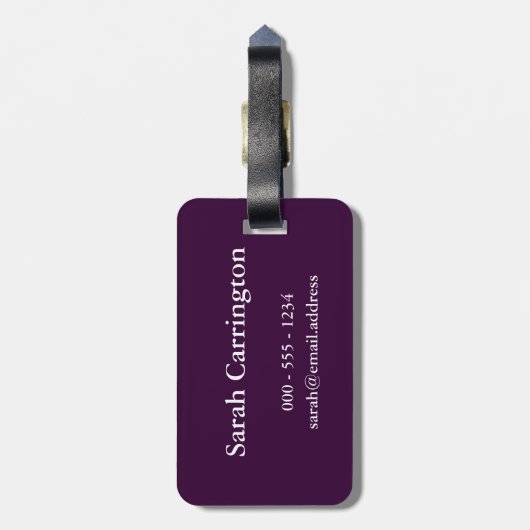 Houd Calm en Spel op (Trombone) (om het even welke Bagagelabel (Achterkant verticaal)