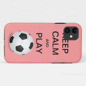 HOUD CALM EN SPEL SOCCER CaseMate iPhone 5 Hoesje (Achterkant (horizontaal))