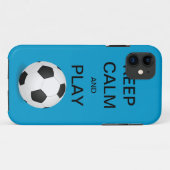HOUD CALM EN SPEL SOCCER CaseMate iPhone 5 Hoesje (Achterkant (horizontaal))