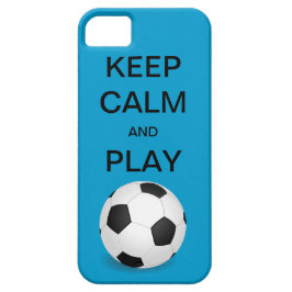 HOUD CALM EN SPEL SOCCER CaseMate iPhone 5 Hoesje
